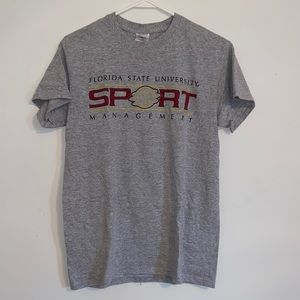 florida state university sport management tshirt